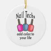 NAGEL-TECHNOLOGIEN ADDIEREN FARBE KERAMIKORNAMENT (Vorne)