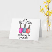 Nagel-Technologien Karte (Gelbe Blume)