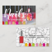 Nägel | Varietennail Polnisch und Pressematerialie Visitenkarte (Vorne/Hinten)