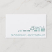 Nägel Visitenkarte (Rückseite)