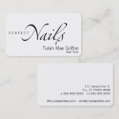 Nägel Visitenkarte (Vorne/Hinten)