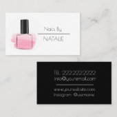 Nägel Visitenkarte (Vorne/Hinten)