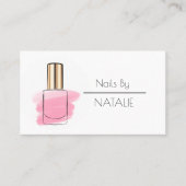 Nägel Visitenkarte (Vorderseite)