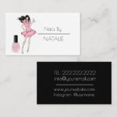 Nägel Visitenkarte (Vorne/Hinten)