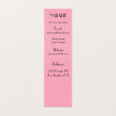 Nägel Visitenkarten (Innenseite Aufgefaltet)