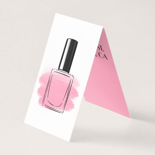 Nägel Visitenkarten (Vorderseite)