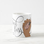 Nagelbüchse, Nageltechniker, lange Nägel, Maniküre Kaffeetasse (Mittel)