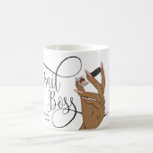 Nagelbüchse, Nageltechniker, lange Nägel, Maniküre Kaffeetasse (Mittel)