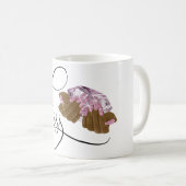 Nagelbüchse, Nageltechniker, lange Nägel, Maniküre Kaffeetasse (VorderseiteRechts)