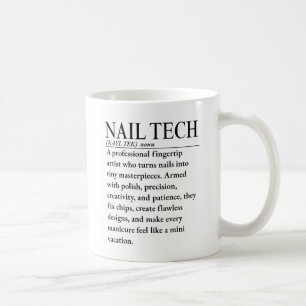 Nageldesigner Kaffeetasse