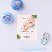 Nagelkosmetik Beauty Business Werbeaktion Flyer (Einzeln)
