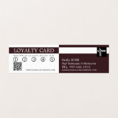 Nagelkunst, Nageltechniker, Nagelstudio, Salon Loy Visitenkarten (Innenseite Aufgefaltet)