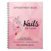 Nagelkunst Notizblock (Vorderseite)