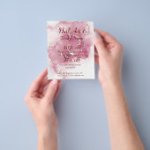 Nagelkünstlerischer Personalisierter Flyer (Gruppe)