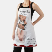 Nagelkunsttechniker/Manikurist, editierbar Schürze (InSitu)