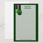 Nagellack-Briefpapier Briefpapier (Vorne/Hinten)