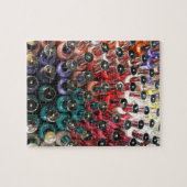 Nagellack-Flaschen Puzzle (Horizontal)