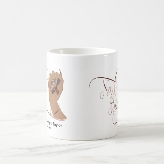 Nagellack, Geschenk für Nageltechniker Kaffeetasse (Mittel)