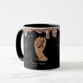 Nagellack, Geschenk für Nageltechniker Tasse (Vorderseite Links)