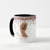 Nagellack, Geschenk für Nageltechniker Tasse (Vorderseite Links)