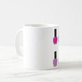 Nagellack-Kaffee-Tasse Kaffeetasse (Vorderseite Links)
