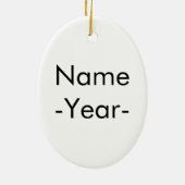 Nagellack Keramik Ornament (Hinten)