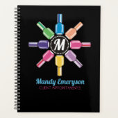 Nagellack-Maniküre-Salon Planer (Vorderseite)