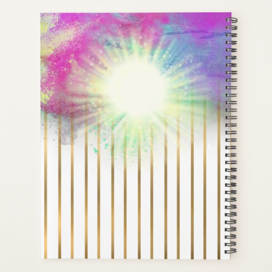 Nagellack-Maniküre-Salon Planer (Rückseite)