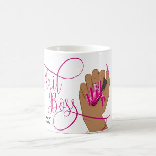 Nagellack, Nageltechniker, lange Nägel, Maniküre Kaffeetasse
