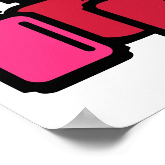 Nagellack Poster (Ecke)