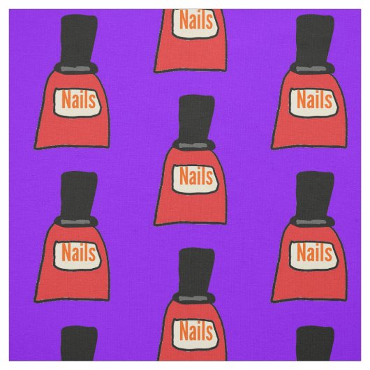 Nagellack Stoff (Muster)