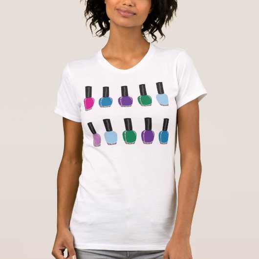 Nagellack-T-Shirt T-Shirt (Vorderseite)