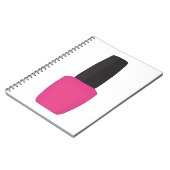 Nagellackflasche Notizblock (Linke Seite)