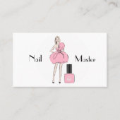 Nagelmeister Visitenkarte (Vorderseite)