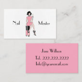 Nagelmeister Visitenkarte (Vorne/Hinten)