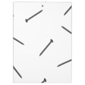 Nagelmuster Klemmbrett (Rückseite)