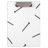 Nagelmuster Klemmbrett (Vorderseite)