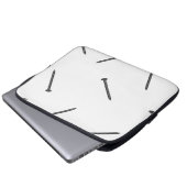 Nagelmuster Laptopschutzhülle (Vorne Knopf)