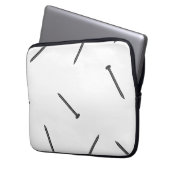 Nagelmuster Laptopschutzhülle (Vorderseite Links)