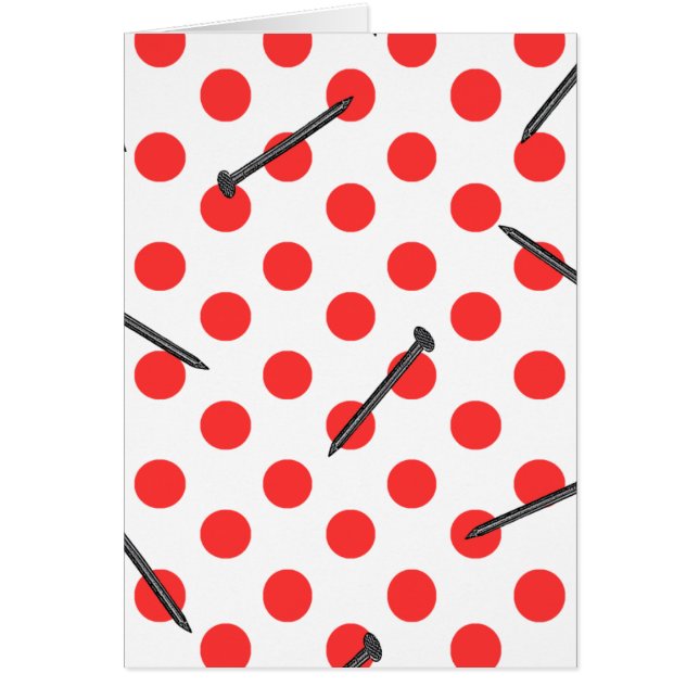 Nagelmuster mit Punkten (Vorne)