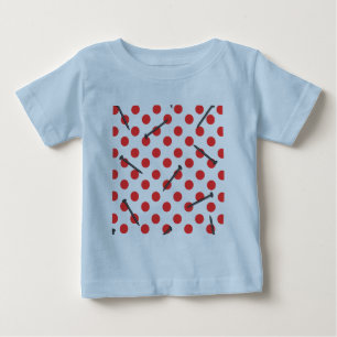 Nagelmuster mit Punkten Baby T-shirt