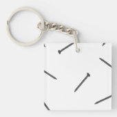 Nagelmuster Schlüsselanhänger (Vorderseite)