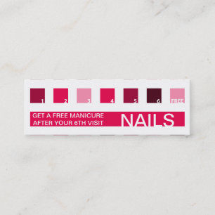 NAGELN Kundenanerkennung (Modquadrate) Treuekarte