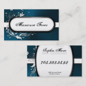 Nageln Sie Techniker-Visitenkarte-mutiges mit Visitenkarte (Vorne/Hinten)