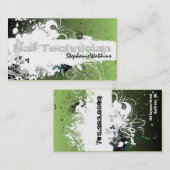 Nageln Sie Visitenkarte (Vorne/Hinten)