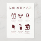 Nagelnachbehandlungsflyer Flyer (Vorne)