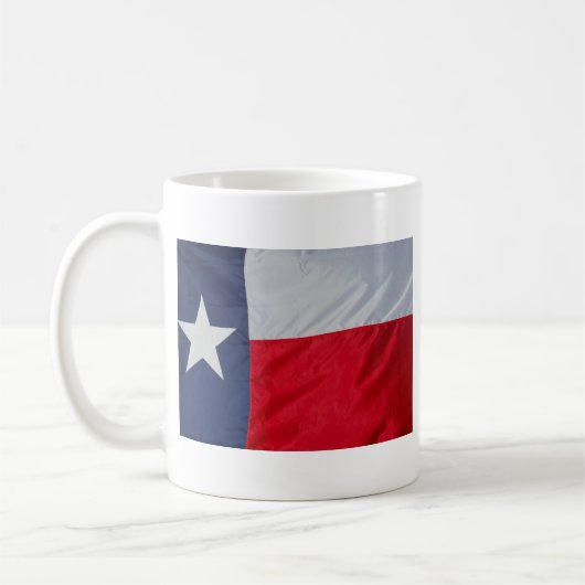 Nagelneue Texas-Flagge Kaffeetasse (Links)