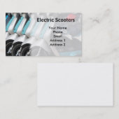 Nagelneue umweltfreundliche elektrische Roller Visitenkarte (Vorne/Hinten)