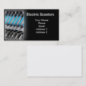 Nagelneue umweltfreundliche elektrische Roller Visitenkarte (Vorne/Hinten)