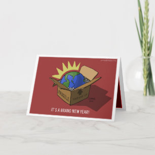 Nagelneues Jahr Feiertagskarte